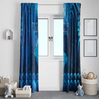 New Zealand Mother's Day Window Curtain Ko Te Whaea Te Takere O Te Waka LT05 - Polynesian Pride