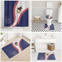 American Samoa Eagle Bathroom Set Polynesian Tribal Pattern Curve Style LT05 - Polynesian Pride