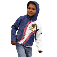 American Samoa Eagle Kid Hoodie Polynesian Tribal Pattern Curve Style LT05 - Polynesian Pride