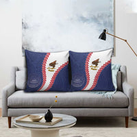 American Samoa Eagle Pillow Cover Polynesian Tribal Pattern Curve Style LT05 - Polynesian Pride