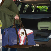 American Samoa Eagle Travel Bag Polynesian Tribal Pattern Curve Style