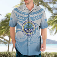 Micronesia Constitution Day Hawaiian Shirt Polynesian Tribal Tattoo Simple Style LT05 - Polynesian Pride