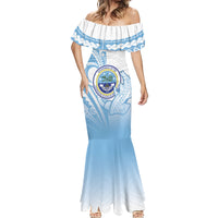 Micronesia Constitution Day Mermaid Dress Polynesian Tribal Tattoo Simple Style LT05 - Polynesian Pride