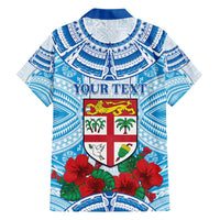 Personalised Fiji Ratu Sir Lala Sukuna Day Hawaiian Shirt Hibiscus Tapa Pattern LT05 - Polynesian Pride
