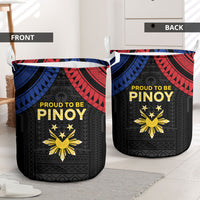 Philippines Independence Day Laundry Basket Proud To Be Pinoy LT05 - Polynesian Pride