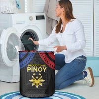 Philippines Independence Day Laundry Basket Proud To Be Pinoy LT05 - Polynesian Pride