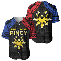 Philippines Independence Day Baseball Jersey Proud To Be Pinoy LT05 - Polynesian Pride