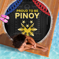 Philippines Independence Day Beach Blanket Proud To Be Pinoy LT05 - Polynesian Pride