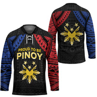 Philippines Independence Day Hockey Jersey Proud To Be Pinoy LT05 - Polynesian Pride