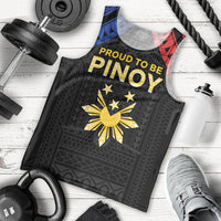Philippines Independence Day Men Tank Top Proud To Be Pinoy LT05 - Polynesian Pride