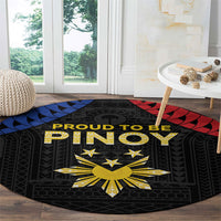 Philippines Independence Day Round Carpet Proud To Be Pinoy LT05 - Polynesian Pride