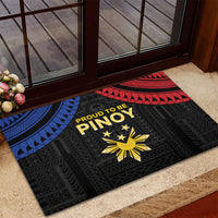 Philippines Independence Day Rubber Doormat Proud To Be Pinoy LT05 - Polynesian Pride