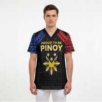 Philippines Independence Day Scrub Top Proud To Be Pinoy LT05 - Polynesian Pride