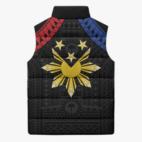 Philippines Independence Day Sleeveless Puffer Jacket Proud To Be Pinoy LT05 - Polynesian Pride