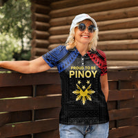 Philippines Independence Day Women Polo Shirt Proud To Be Pinoy LT05 - Polynesian Pride