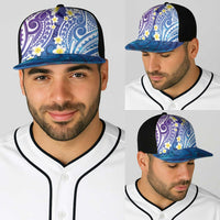 Plumeria With Galaxy Polynesian Tattoo Pattern Baseball Net Cap LT05 - Polynesian Pride