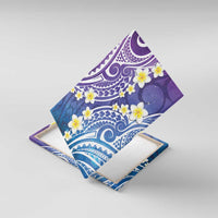 Plumeria With Galaxy Polynesian Tattoo Pattern Canvas Wall Art LT05 With Frame Galaxy - Polynesian Pride
