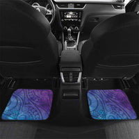 Plumeria With Galaxy Polynesian Tattoo Pattern Car Mats LT05 Set 2pcs - Back Galaxy - Polynesian Pride