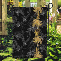 Hawaiian Honu And Surfboards Garden Flag Gold Style - Polynesian Pride