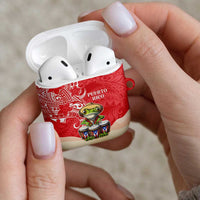 Puerto Rico AirPods Case Coqui Frog With Polynesian Pattern LT05 - Polynesian Pride