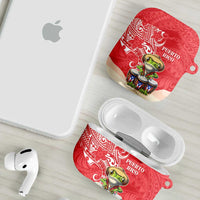 Puerto Rico AirPods Case Coqui Frog With Polynesian Pattern LT05 - Polynesian Pride