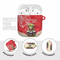 Puerto Rico AirPods Case Coqui Frog With Polynesian Pattern LT05 - Polynesian Pride
