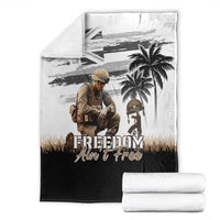 Hawaii Veterans Day Blanket Honor The Fallen Flag Grunge Style LT05 - Polynesian Pride
