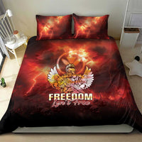 Hawaii Veterans Day Bedding Set May We Never Forget Freedom Isn't Free LT05 - Polynesian Pride
