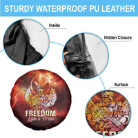 Hawaii Veterans Day Spare Tire Cover May We Never Forget Freedom Isn't Free LT05 - Polynesian Pride