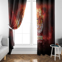 Hawaii Veterans Day Window Curtain May We Never Forget Freedom Isn't Free LT05 - Polynesian Pride