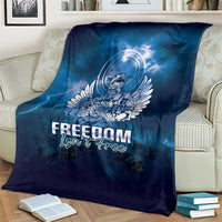 Federated States of Micronesia Veterans Day Blanket May We Never Forget Freedom Isn't Free