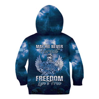 Federated States of Micronesia Veterans Day Kid Hoodie May We Never Forget Freedom Isn't Free