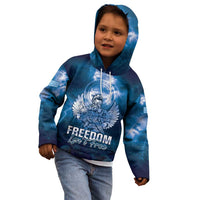 Federated States of Micronesia Veterans Day Kid Hoodie May We Never Forget Freedom Isn't Free