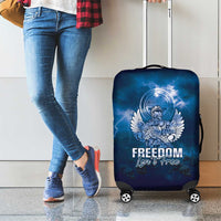Federated States of Micronesia Veterans Day Luggage Cover May We Never Forget Freedom Isn't Free