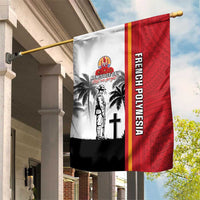 French Polynesia Armistice Day Garden Flag Lest We Forget Flag Style LT05 House Flag Red - Polynesian Pride