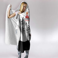 French Polynesia Armistice Day Hooded Blanket Lest We Forget Flag Style LT05 - Polynesian Pride