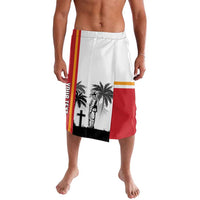 French Polynesia Armistice Day Lavalava Lest We Forget Flag Style LT05 Red - Polynesian Pride