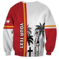 French Polynesia Armistice Day Sweatshirt Lest We Forget Flag Style LT05 - Polynesian Pride