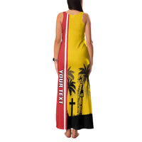 Marquesas Islands Armistice Day Family Matching Tank Maxi Dress and Hawaiian Shirt Lest We Forget Flag Style