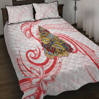 Happy Boxing Day Quilt Bed Set Polynesian Gift Boxes Christmas Tree LT05 - Polynesian Pride