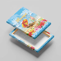 Hawaii Funny Thanksgiving Canvas Wall Art Thankful From The Beach LT05 - Polynesian Pride