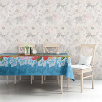 Hawaii Funny Thanksgiving Tablecloth Thankful From The Beach LT05 - Polynesian Pride