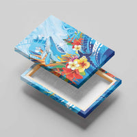Polynesia Humpback Whale Canvas Wall Art Ocean Style LT05 - Polynesian Pride