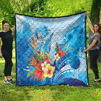 Polynesia Humpback Whale Quilt Ocean Style