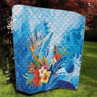 Polynesia Humpback Whale Quilt Ocean Style