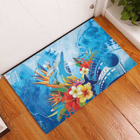Polynesia Humpback Whale Rubber Doormat Ocean Style LT05 - Polynesian Pride