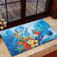 Polynesia Humpback Whale Rubber Doormat Ocean Style LT05 - Polynesian Pride