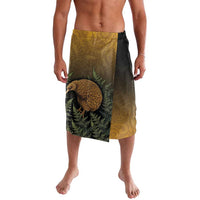 New Zealand Kiwi Bird Lavalava Silver Fern Mix Maori Pattern LT05 Brown - Polynesian Pride