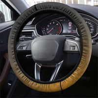 New Zealand Kiwi Bird Steering Wheel Cover Silver Fern Mix Maori Pattern LT05 - Polynesian Pride