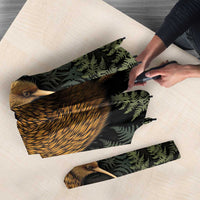 New Zealand Kiwi Bird Umbrella Silver Fern Mix Maori Pattern LT05 - Polynesian Pride